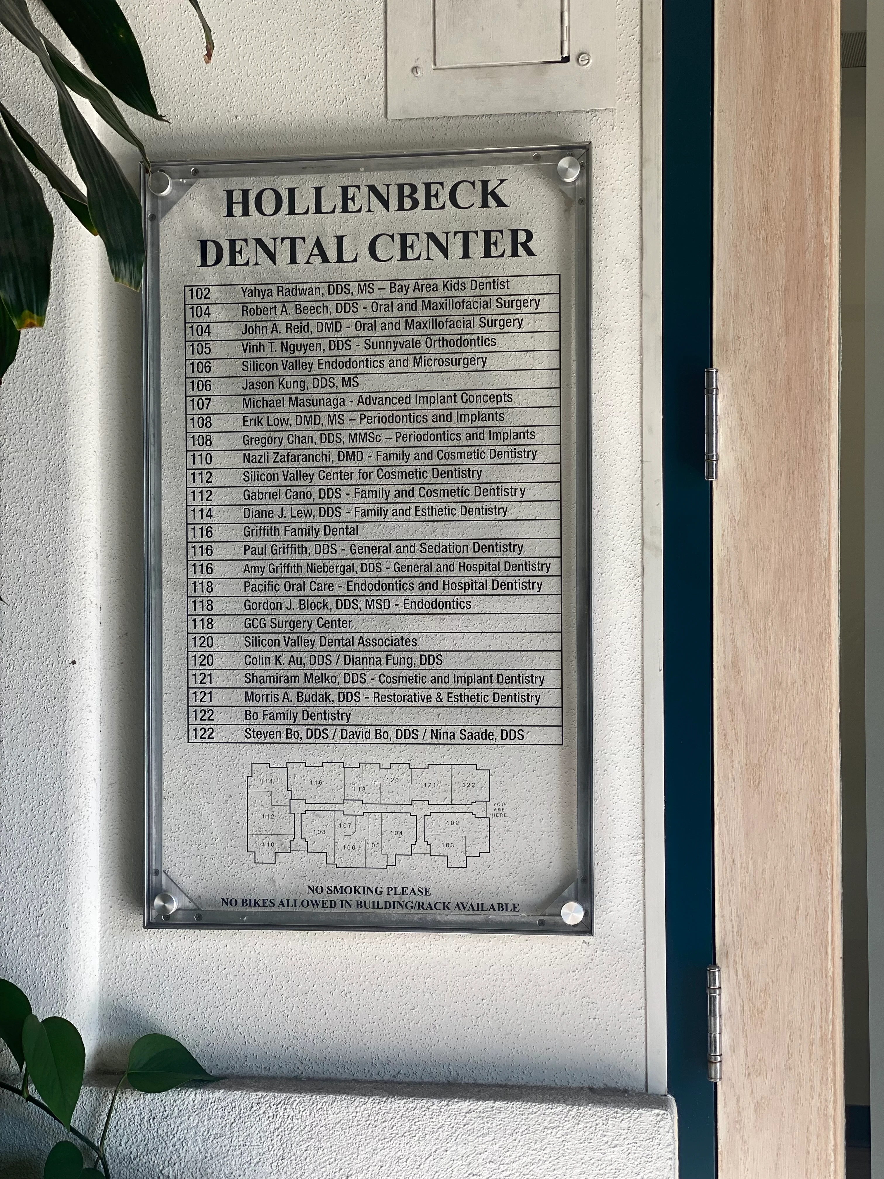 Hollenbeck Dental Center directory listing Silicon Valley Endodontics and Microsurgery and Jason Kung, DDS, MS in Suite 106