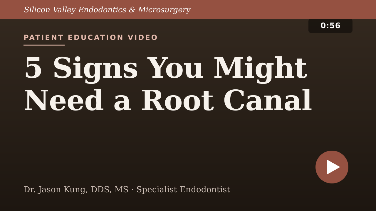 5 Signs You Might Need a Root Canal