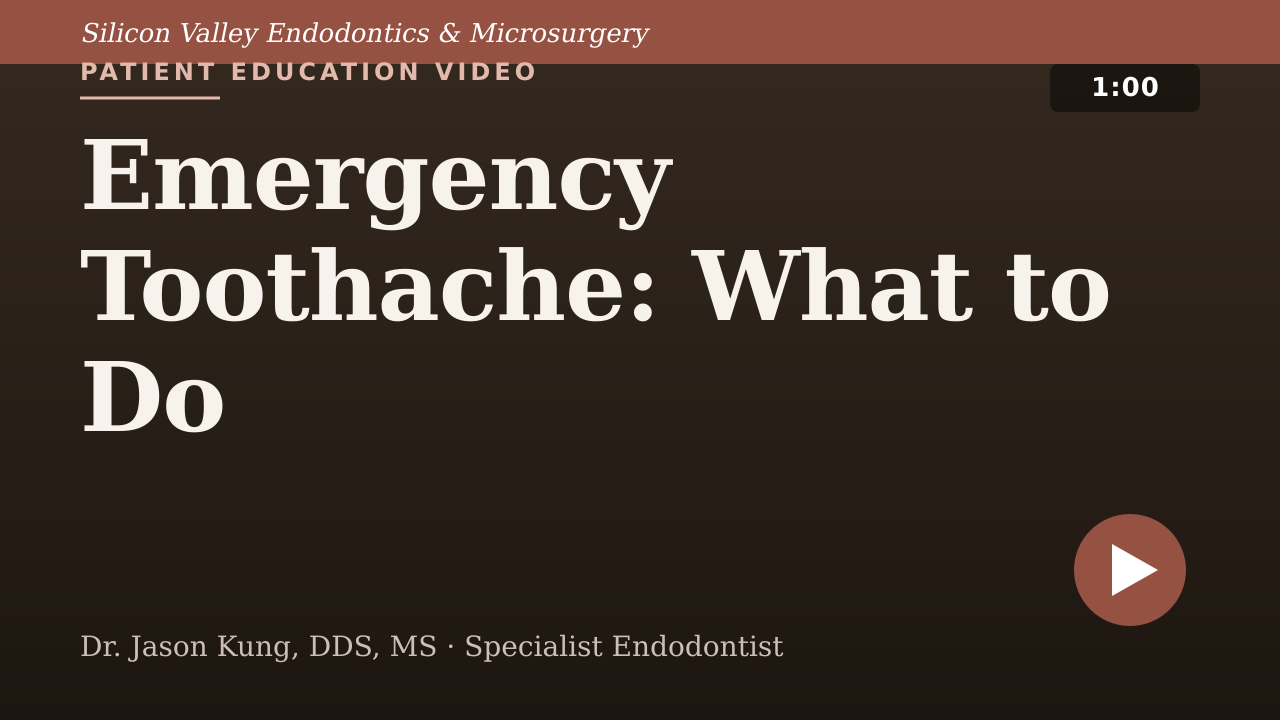 Emergency Toothache: What to Do