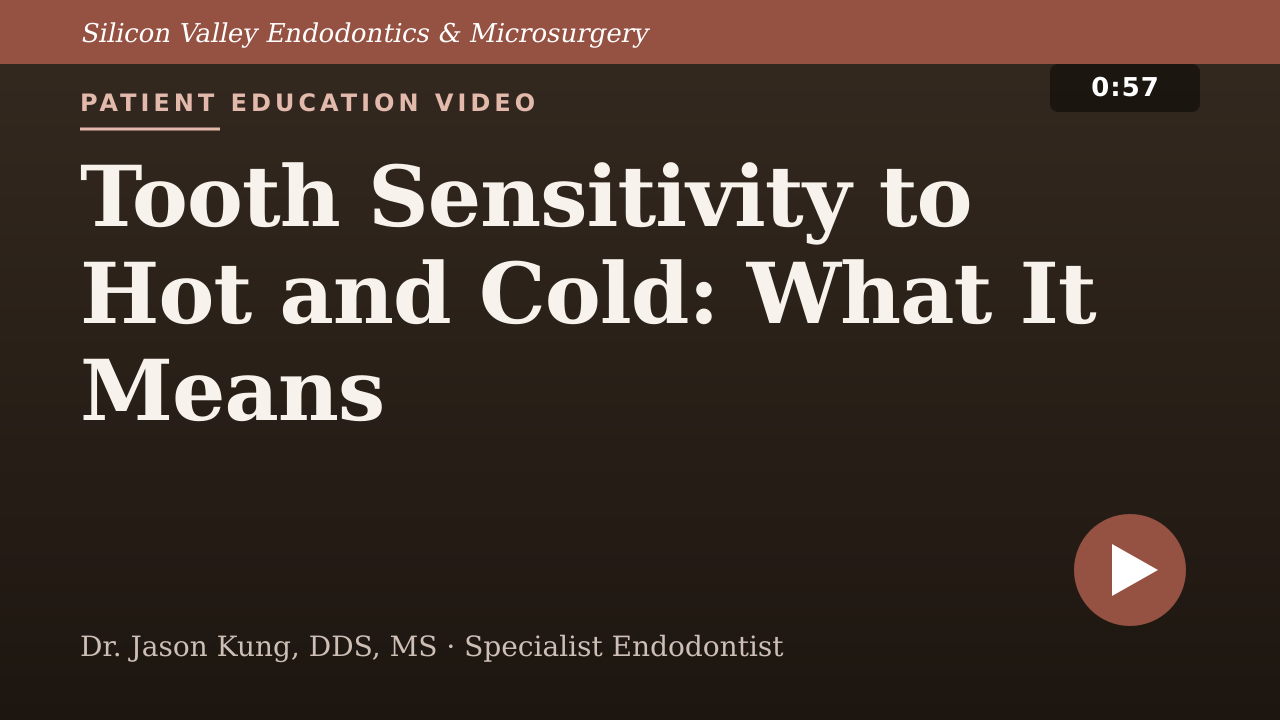 Tooth Sensitivity to Hot and Cold: What It Means