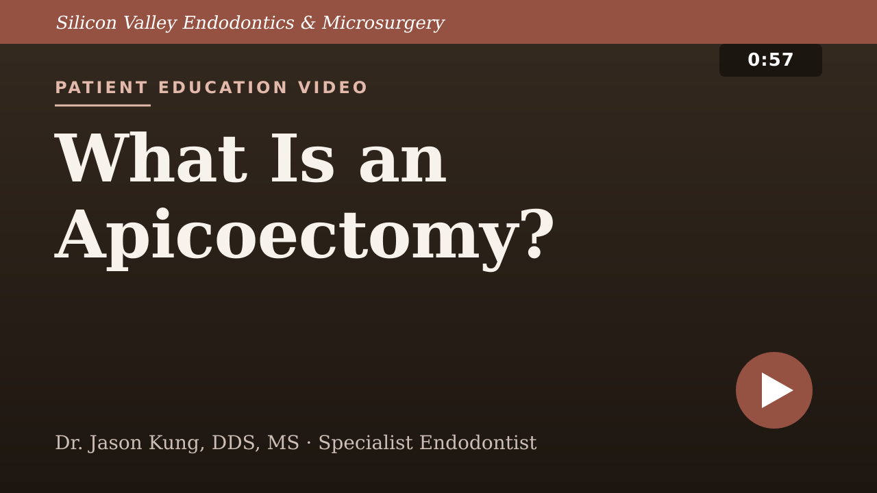 What Is an Apicoectomy?
