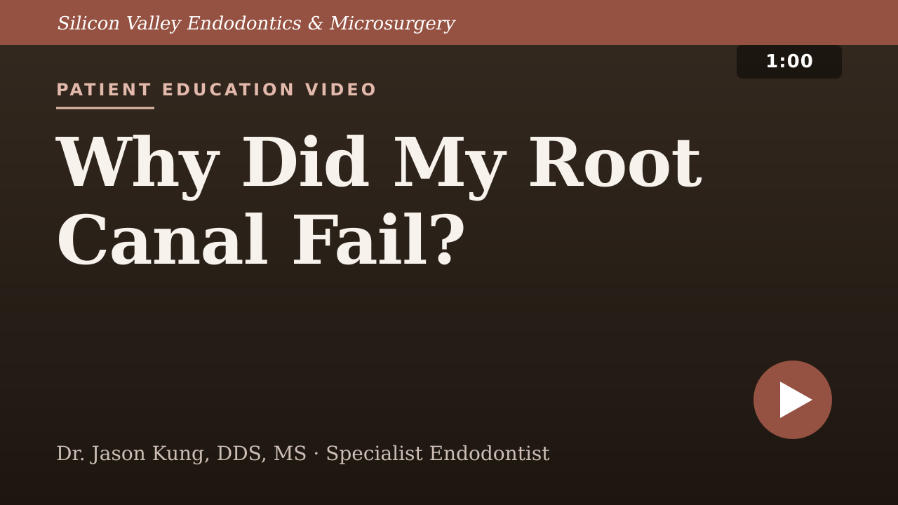 Why Did My Root Canal Fail?